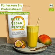 Organiczne wegańskie białko w proszku mango bez soi