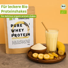 Organiczne białko serwatkowe w proszku bananowe