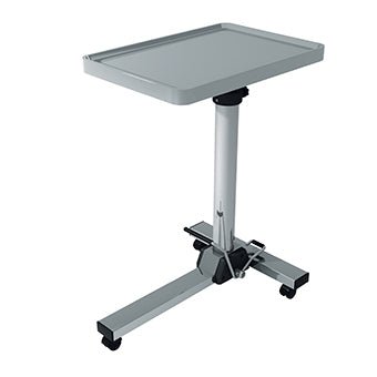 Novocal OP-stolik boczny ze stali nierdzewnej posiada obrotową, wyjmowaną półkę i jest idealny dla placówek medycznych. Opakowanie: 1 sztuka.