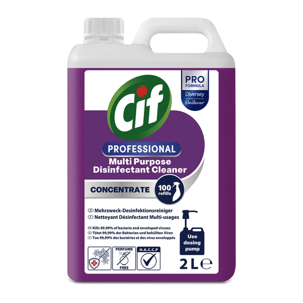 Cif Professional Skoncentrowany uniwersalny środek dezynfekujący | Kanister (2 l)