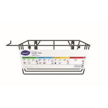 Uchwyt ścienny Clax Magic Wall Rack od Diversey Deutschland GmbH & Co. OHG oferuje oszczędzające miejsce rozwiązanie do przechowywania środków do usuwania plam.