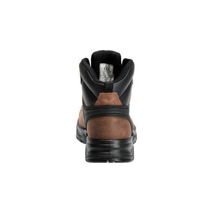 Buty ochronne S3S, sznurowane buty ochronne S3S, orzechowy brąz/czarny