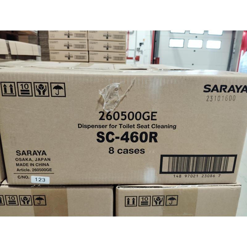 Środek do dezynfekcji deski sedesowej Saraya SC-460R. Dawca | 1 sztuka