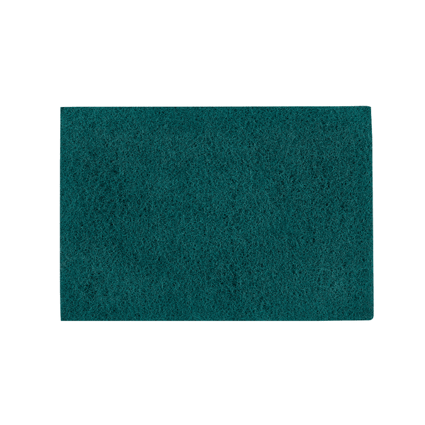 Przedstawiono prostokątne zielone Kiehl-Woodmaster-Pad pad szlifierski prostokątny, ziarnistość 100 (35 x 55 cm, 10 sztuk) firmy Johannes Kiehl KG na prostym białym tle.