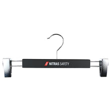 Wieszak na spodnie NITRAS, czarny | Karton (1 opakowanie)