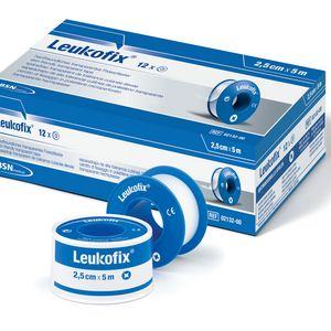 Leukofix, plaster w rolce, w pierścieniu ochronnym