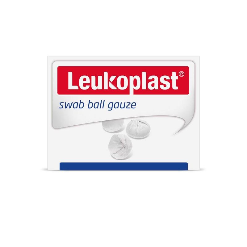 Plaster, sterylna gazika w kształcie kulki