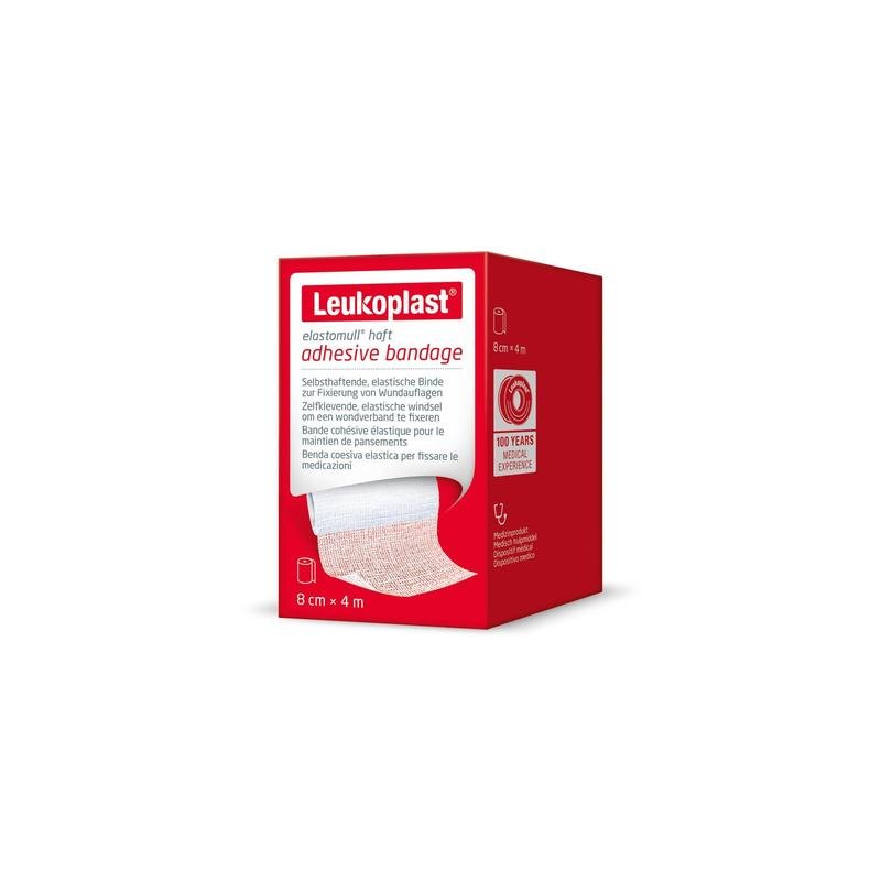 Leukoplast elastomull haft – samoprzylepny bandaż kohezyjny, biały