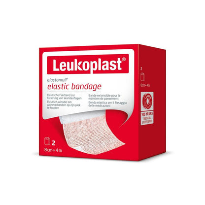 Plaster elastomull, elastyczny bandaż mocujący, biały