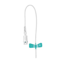 Igła Sarstedt Safety-Multifly® firmy Servoprax GmbH to medyczna igła typu motylkowego przeznaczona do dostępu dożylnego i pobierania krwi. Posiada krótką przezroczystą rurkę z niebiesko-zielonymi uchwytami skrzydełkowymi i jest na końcu 200 mm długiej rurki połączona z białym plastikowym złączem dla zwiększenia bezpieczeństwa.