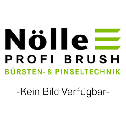 Nad zielonym napisem "Bürsten- & Pinseltechnik" znajduje się logo Nölle Profi Brush, poniżej czarnym napisem widnieje "-Kein Bild Verfügbar-" i odnosi się do trzonka do miotły Nölle Profi Brush 24x1.400 mm od Nölle Profi Brush Bürsten- & Pinseltechnik e.K.