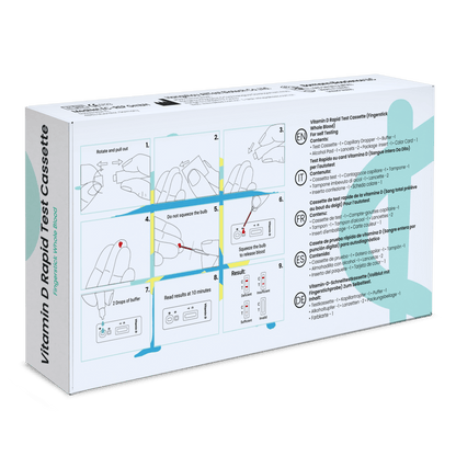 Cały test testowy zestaw testowy VITAMIN-D Szybki szybki test | 1 kawałek