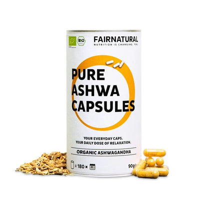 Organiczne kapsułki Ashwagandhy