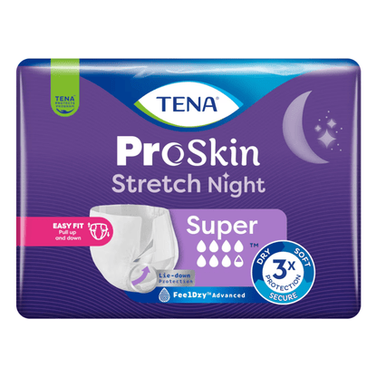 Spodnie Tena ProSkin Stretch Night Super na nietrzymanie moczu