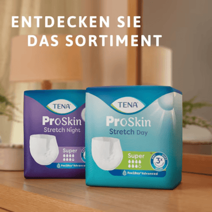 Spodnie Tena ProSkin Stretch Night Super na nietrzymanie moczu