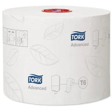 Tork papier toaletowy Midi biały | Karton (27 opakowań)