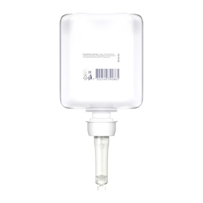 Tork 420302 Premium środek do czyszczenia desek sedesowych od TORK – Essity Professional Hygiene Germany GmbH jest wyposażony w przezroczystą, prostokątną butelkę z dyszą pompującą na spodzie, aby zapewnić optymalną higienę. Każda butelka zawiera kod kreskowy i etykietę z tekstem z szczegółowymi składnikami i instrukcjami użytkowania, co skutecznie zapobiega krzyżowym zanieczyszczeniom przy każdym użyciu.