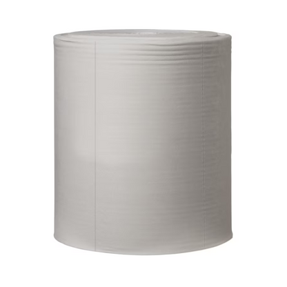 Die Tork 520304 Industrie Reinigungstücher Premium W1 Rolle von Essity ist groß und glatt, ideal zum Entfernen von Öl, Fett und Schmutz. Mit ihrer zylindrischen Form ergänzt sie jede Umgebung, in der industrielle Reinigungstücher benötigt werden.