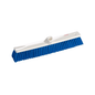 Miotła Vileda Professional firmy Vileda GmbH z głowicą o szerokości 30 cm, wyposażoną w jasnoniebieskie włosie z włókien poliestrowo-PBT oraz białą plastikową tylną część. Posiada centralny otwór ułatwiający zamocowanie trzonka, co zapewnia wydajność i czystość. Ten produkt w opakowaniu pojedynczym został zaprojektowany z myślą o skutecznym zamiataniu.
