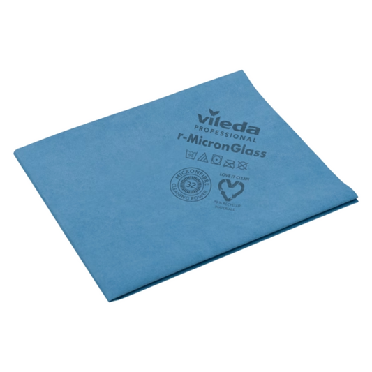 Vileda Professional R -Micronglass Glass Hedel - 50 x 40 cm | Paczka (5 sztuk)