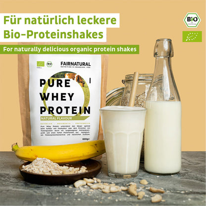 Organiczne białko serwatkowe w proszku neutralne