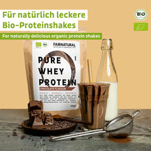 Organiczna czekolada w proszku z białkiem serwatkowym