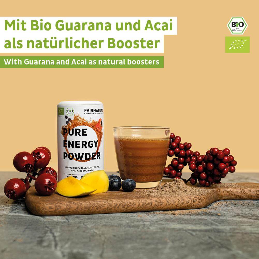 Organiczny napój energetyczny przed treningiem w proszku