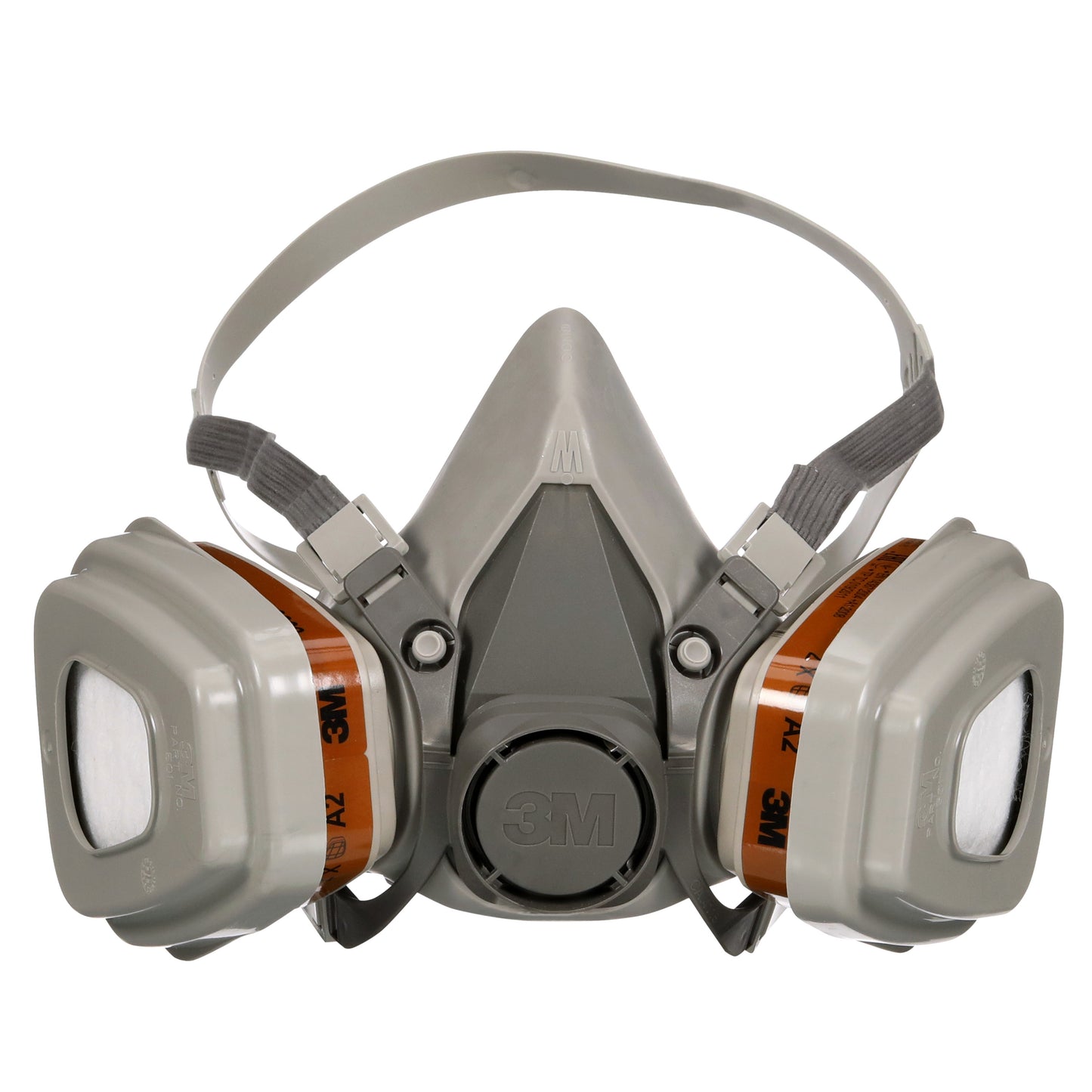 Maska ochronna 3M™ 6003KIT-1 (1x6200, 2x6055, 2x5935, 2x501) od 3M Deutschland GmbH oferuje ochronę dróg oddechowych przed oparami organicznymi z wymiennymi filtrami A2P3 i regulowanymi paskami na głowę.