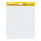 3M Post-it® Super Sticky Meeting Chart 560 składa się z białego papieru kratkowanego (63,5 x 76,2 cm), 30 arkuszy na blok, idealny do notatek lub tabel. Zawiera niebieskie kwadraty, samoprzylepne arkusze - idealne na spotkania i prezentacje.