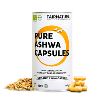 Organiczne kapsułki Ashwagandhy