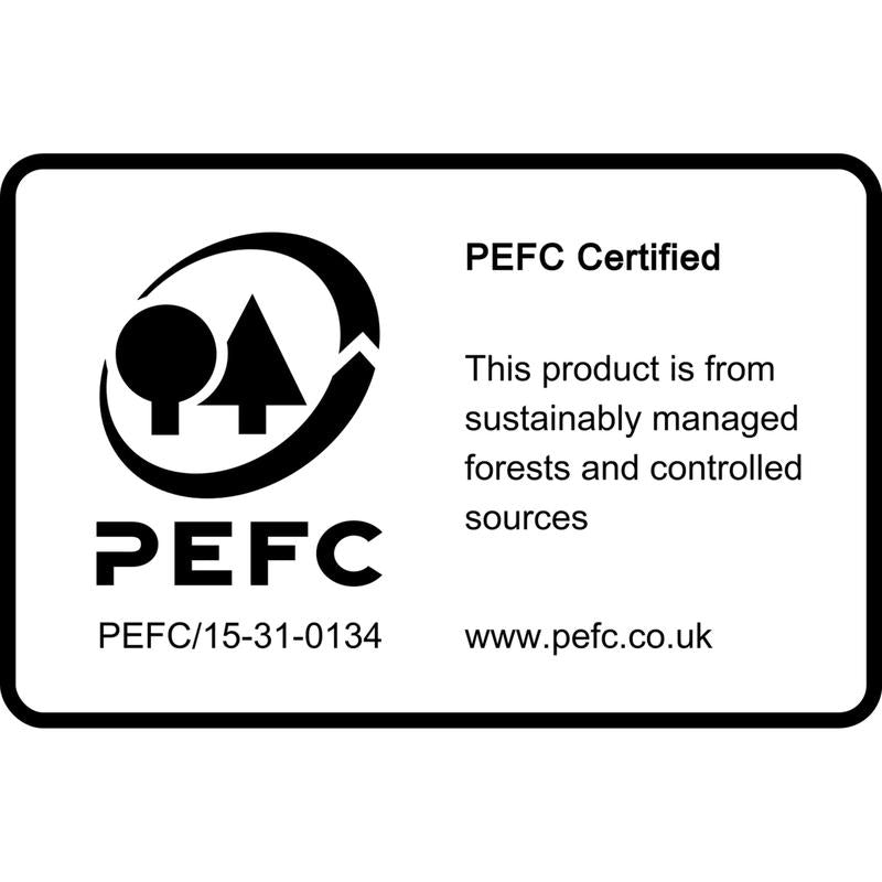 Certyfikowana przez PEFC etykieta z logo drzewa i lasu wskazuje, że kostka notatek samoprzylepnych Post-it® 636-B, żółta, 76 mm x 76 mm, od 3M Deutschland GmbH pochodzi z lasów zarządzanych w sposób zrównoważony (100% PEFC, SGSCH-PEFC-COC-110078; www.pefc.co.uk).
