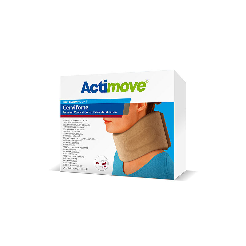 Actimove Cerviforte, kołnierz ortopedyczny, w kolorze cielistym