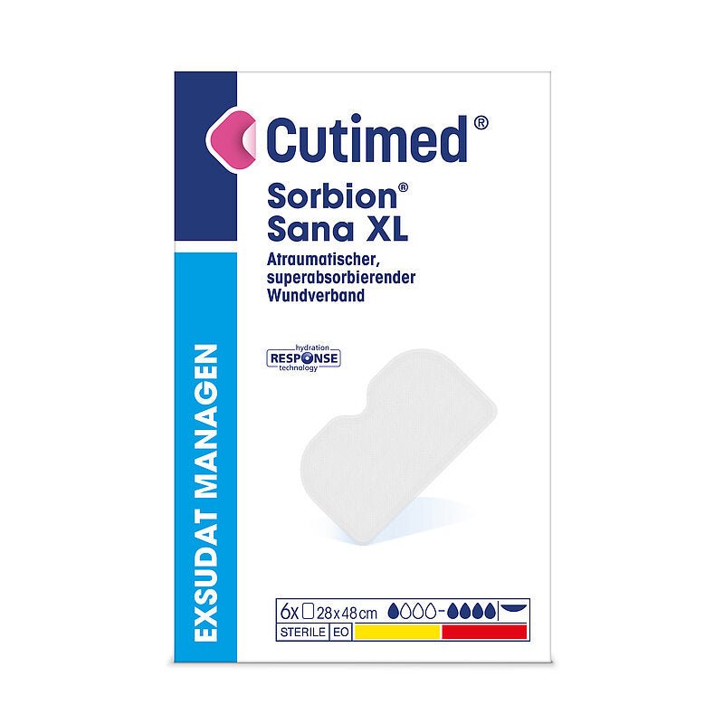 Cutimed Sorbion Sana, opatrunek na rany