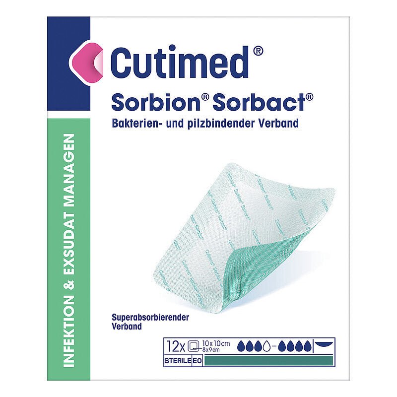 Cutimed Sorbion Sorbact, opatrunek na rany
