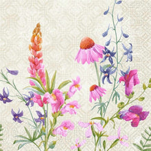 Serwetka bibułkowa 40 x 40 cm Floret 3-warstwowa | Opakowanie (250 sztuk)