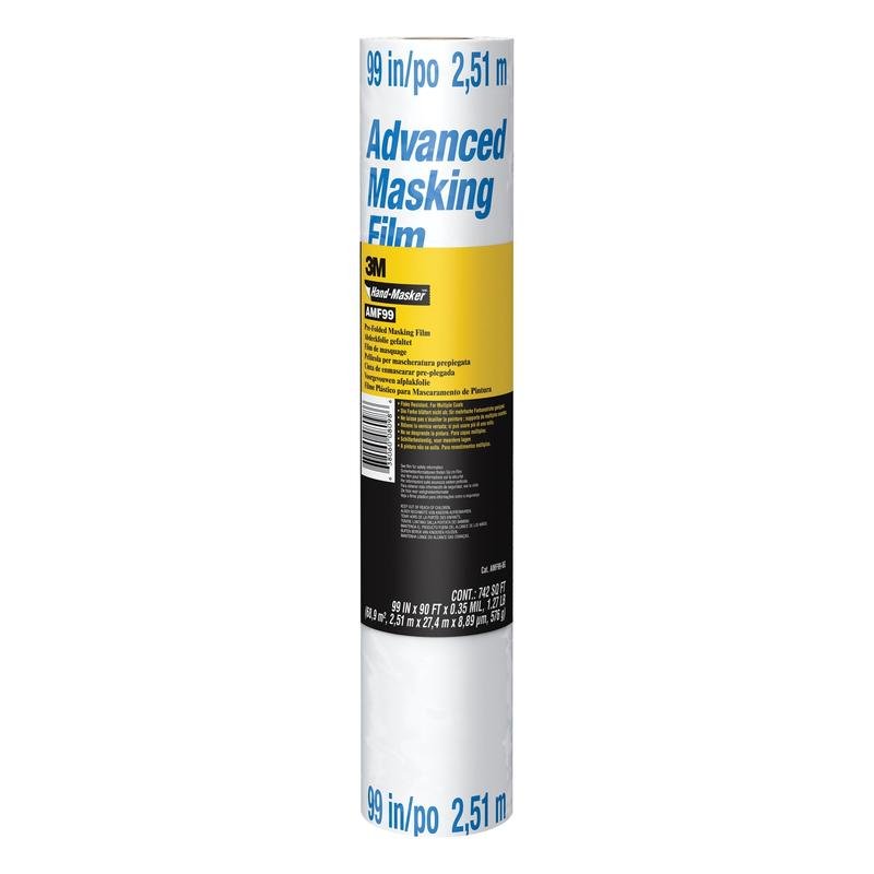 Folia maskująca 3M™ Hand-Masker™, AMF99-8G; 8' x 90', 1 rolka/opakowanie | Opakowanie (1 rolka)