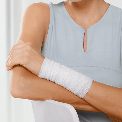Plaster elastomull, elastyczny bandaż mocujący, biały