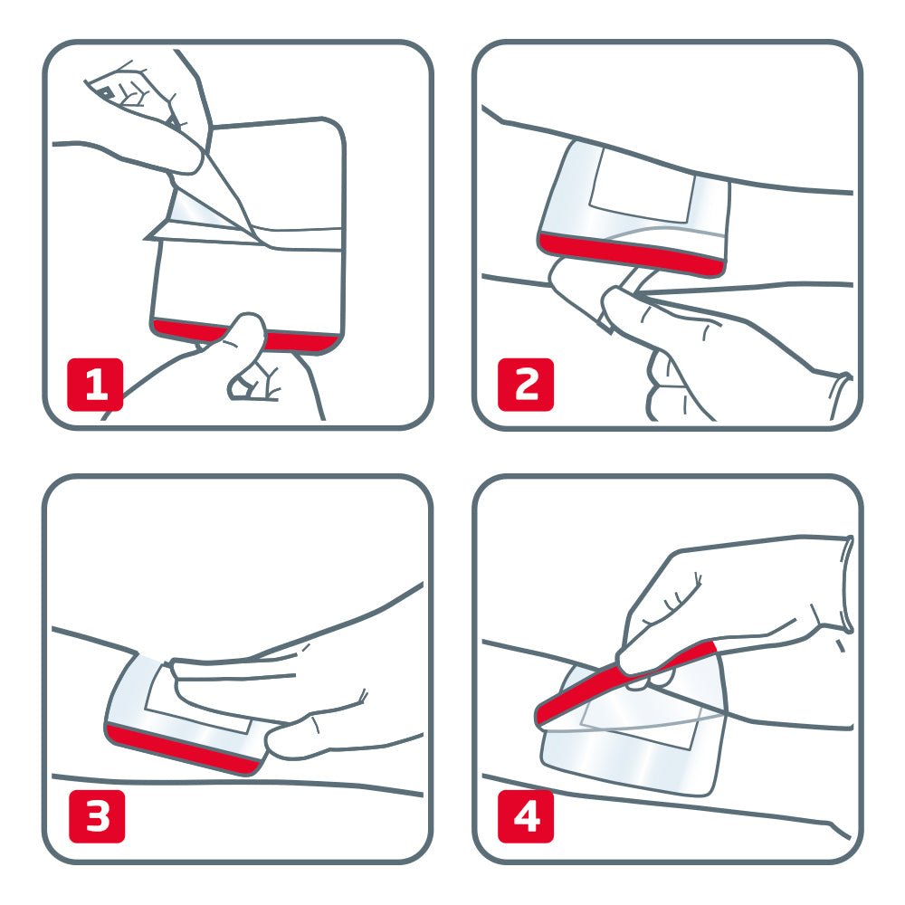 Plaster Leukoplast Leukomed T plus, sterylny z opatrunkiem – instrukcja stosowania krok po kroku