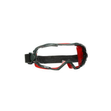 Okulary ochronne 3M™ GoggleGear™ 6000 Full Vision, czerwona oprawka, powłoka zapobiegająca parowaniu i zarysowaniu Scotchgard™ (K&N), przezroczyste soczewki, GG6001SGAF-RED-EU, 10 szt. w opakowaniu | Opakowanie (1 szt.)