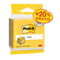 Kostki z notatkami Post-it®, Ultra Colors, 76 mm x 76 mm, 20% bezpłatnej promocji, 390 arkuszy w bloku, 1 blok w opakowaniu, 100% PEFC, SGSCH-PEFC-COC-110078 | Opakowanie (1 zestaw)