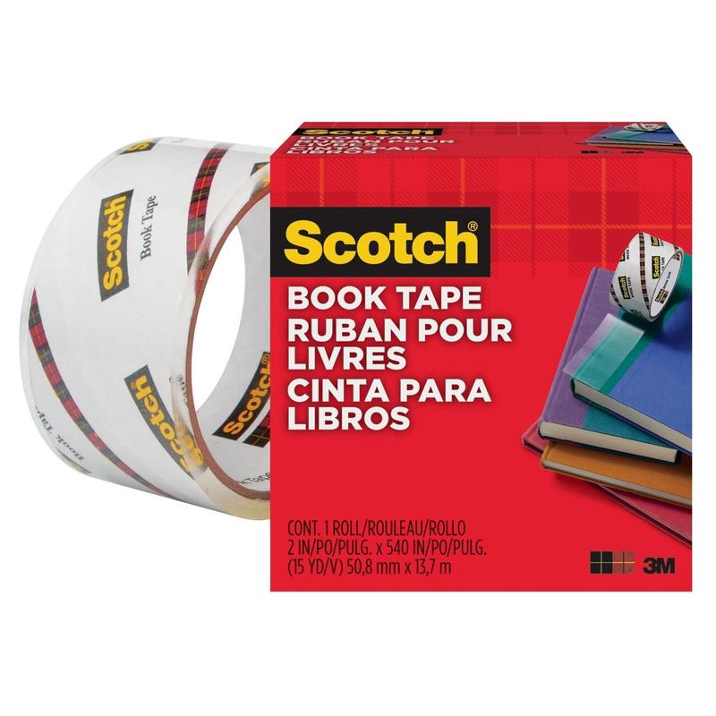 Taśma naprawcza Scotch® Book 50,8 mm x 13,7 m 1 rolka | Opakowanie (1 rolka)