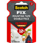 Scotch-FIX™ Extreme Dwustronna taśma do montażu wewnętrznego PGS05-1918-P, 19mmx1,8m, 1 rolka/opakowanie | Opakowanie (1 rolka)
