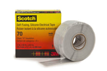 Taśma z kauczuku silikonowego Scotch® 70 Samowtapiająca się Jasnoszara 25 mm x 9 m 0,3 mm | Opakowanie (1 rolka)