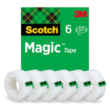 Taśma niewidoczna Scotch® Magic™ 8-1933-6/5S, 19mm x 33m, 6 rolek/opakowanie | Opakowanie (6 rolek)