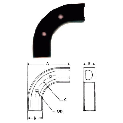 servomat Ersatzteil Winkelklemmleiste 8 mm – Teilenr. JGPM2608S